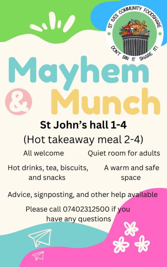 poster Monday Mahem St Ives